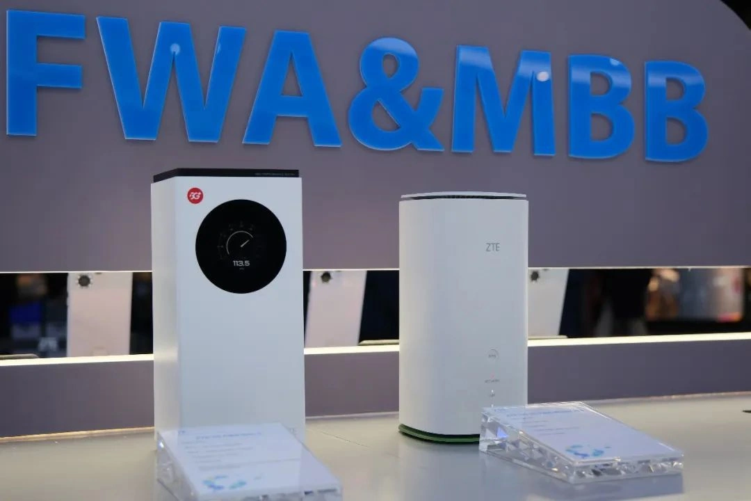 中興推出第五代 5G FWA 新品：支持 Wi-Fi 7，峰值速率高達 21Gbps