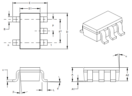 （Microchip）溫度傳感器TC77-5.0MCTTR-VAO 數(shù)字，本地 -40°C ~ 125°C 12 b SOT-23-5