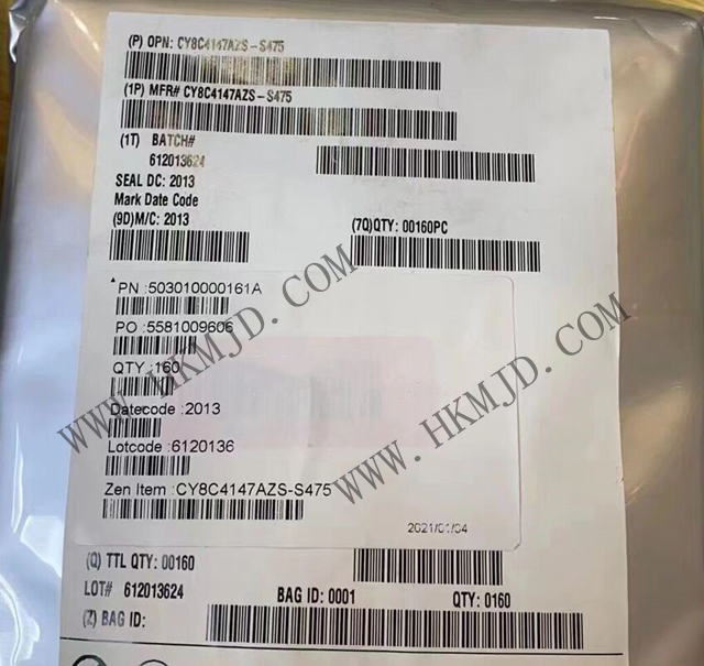 供應(yīng)32位單片機(jī) CY8C4147AZS-S475 汽車，AEC-Q100，PSOC? 4 CY8C4100S Plus 微控制器 IC
