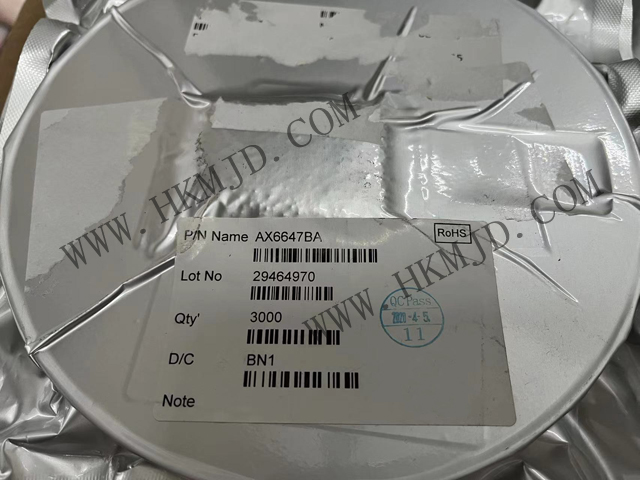 原裝現(xiàn)貨出售 AX6647BA 低壓差線性穩(wěn)壓器，KTS1677BEVH 負載開關