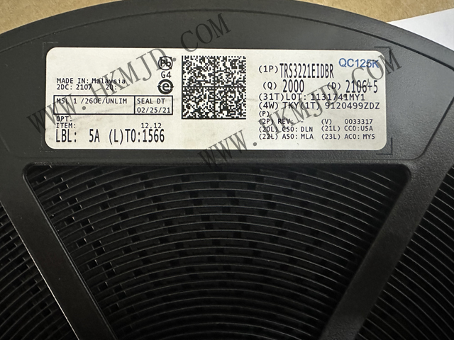 （TI）接口 TRS3221EIDBR TRS3221 RS-232 收發(fā)器，采用VCC單電源供電
