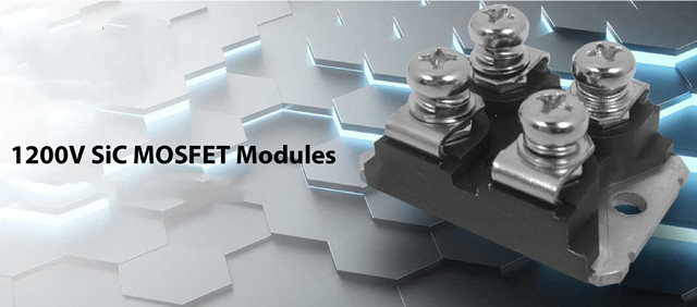 分銷分立半導體模塊：汽車級SiC MOSFET Modules、SiC肖特基二極管模塊