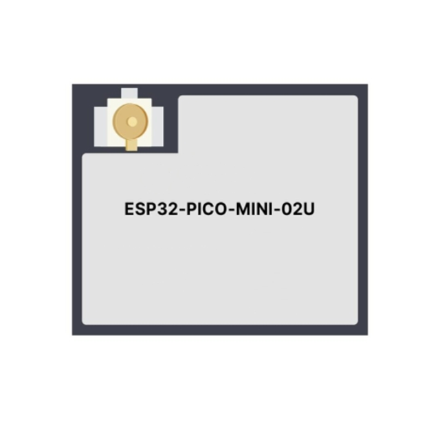 供應 ESPRESSIF ESP32-PICO-MINI-02U-N8R2 WiFi 藍牙 4.2 多協(xié)議模塊