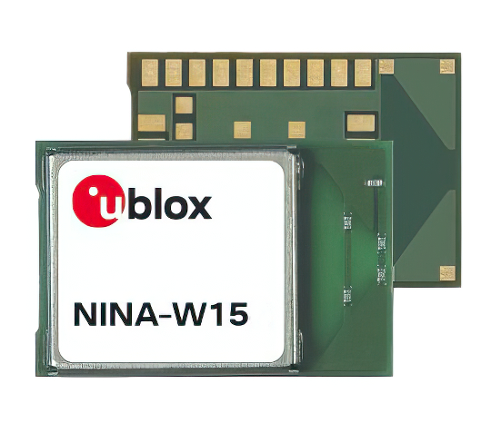 U-BLOX獨立式多無線電模塊 NINA-W156-03B、NINA-W152-03B 帶 Wi-Fi 和藍(lán)牙功能