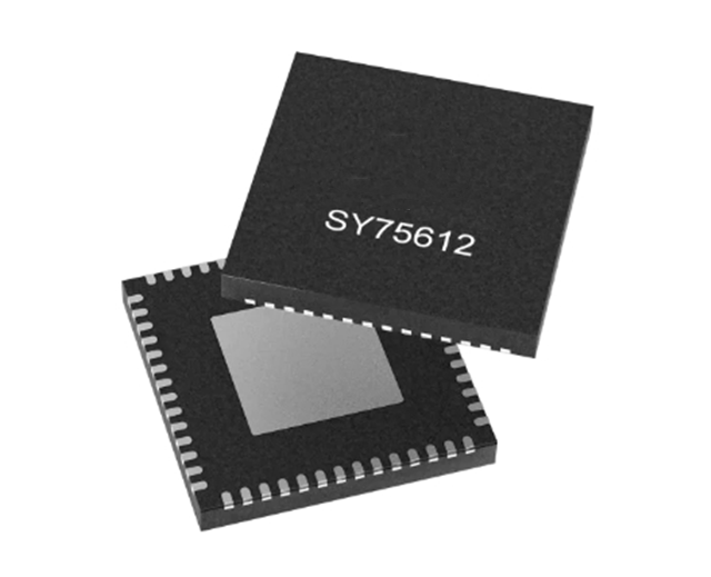 Microchip SY75612TWL超低抖動，PCIe第6代12路輸出LP-HCSL緩沖器