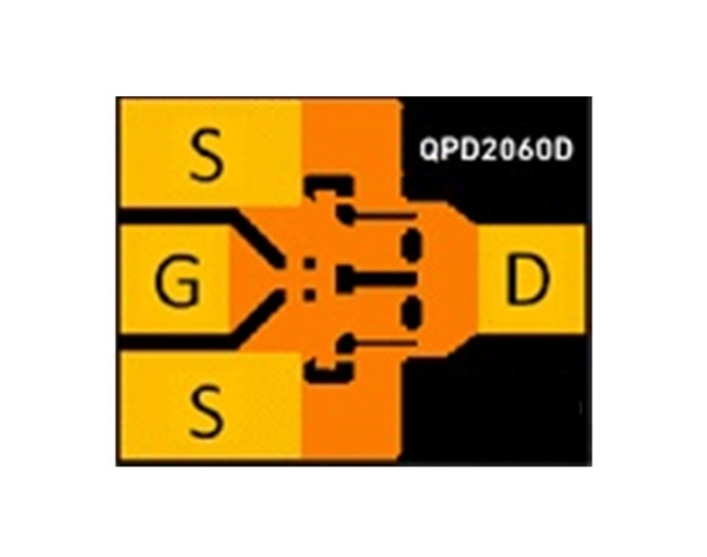 DC - 20GHz，QPD2060D（Qorvo）分立式GaAs pHEMT芯片