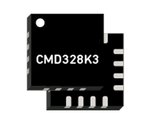 CMD328K3是一款低噪聲放大器，6GHz至18GHz、16QFN