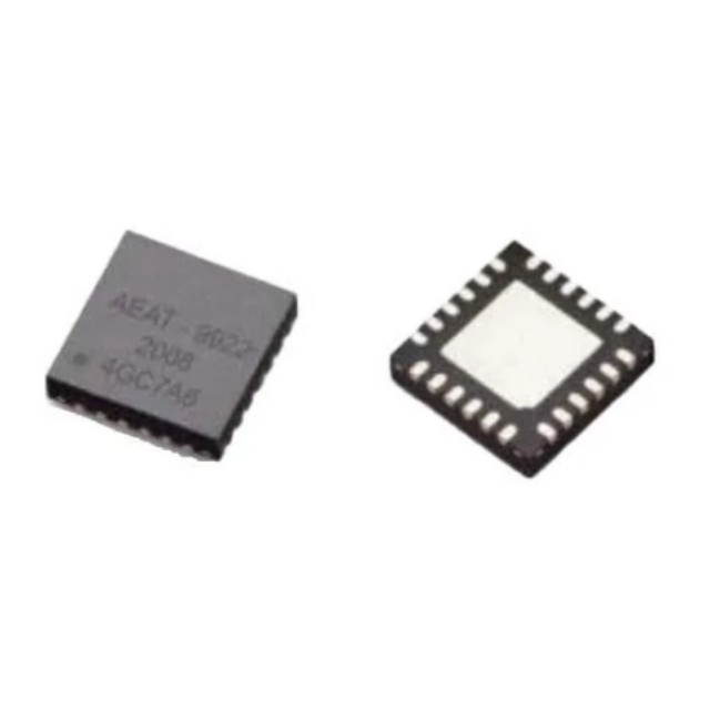 介紹：Broadcom AEAT-9933-102 14 位磁性編碼器開關軸、QFN 24 引線
