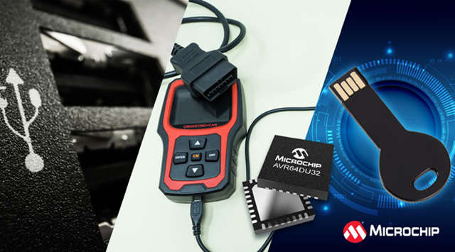 Microchip推出AVR DU系列USB單片機(jī)，支持增強(qiáng)型代碼保護(hù)和高達(dá)15W 的功率輸出