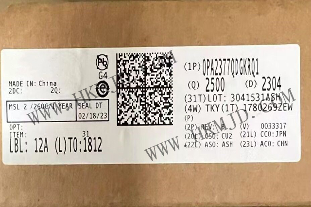 汽車放大器_OPA2377QDGKRQ1_軌到軌輸入/輸出、低噪聲、5MHz CMOS 運(yùn)算放大器
