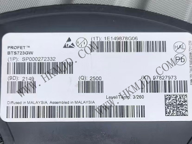 明佳達(dá)電子供應(yīng) Infineon BTS723GW 汽車智能高側(cè)開關(guān)，助力汽車電子系統(tǒng)升級(jí)