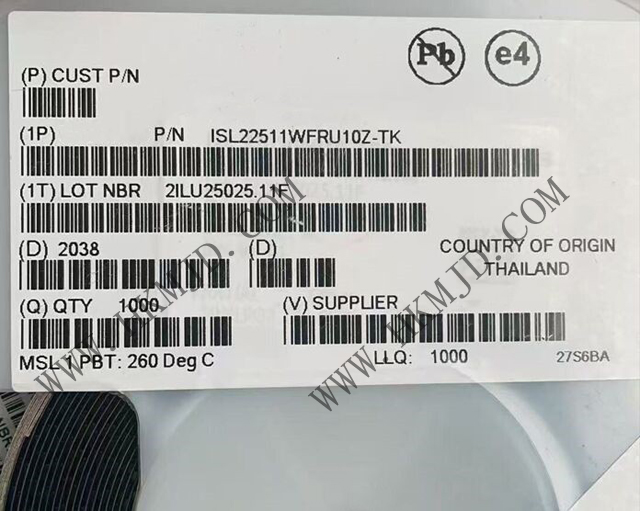 明佳達(dá)供應(yīng)Renesas（ISL22511WFRU10Z）XDCP? 數(shù)字電位計(jì)，助力高性能電子設(shè)計(jì)