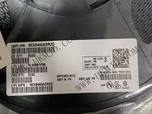供應[ON] NCV8460ADR2G 自保護高壓側(cè)驅(qū)動器，助力汽車與工業(yè)應用