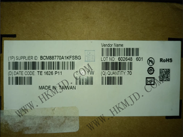 明佳達(dá)提供全新原裝 BCM88770A1KFSBG 現(xiàn)貨庫存，歡迎隨時(shí)聯(lián)系！