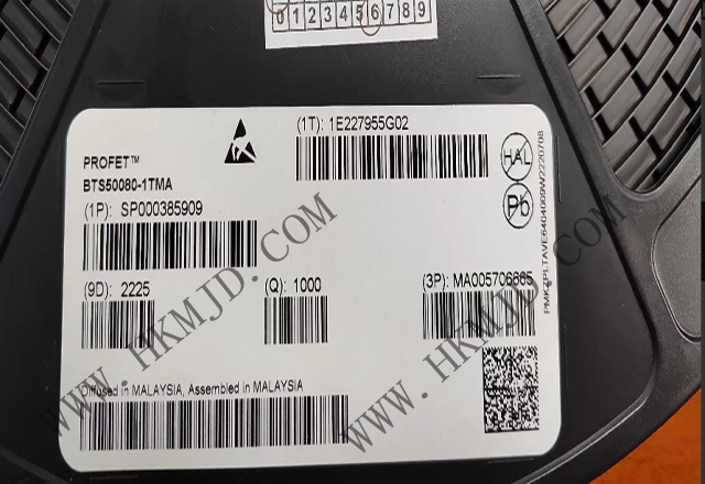 BTS50080-1TMA 英飛凌單通道高壓側(cè)電源開關(guān)，具有嵌入式保護(hù)功能