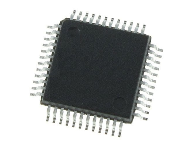 主流微控制器STM32F102CBT6：48 MHz CPU，具備USB FS