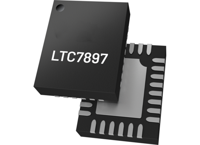 LTC7897RUFD同步降壓控制器：140V、低 IQ、開關(guān)頻率100kHz ~ 2.5MHz