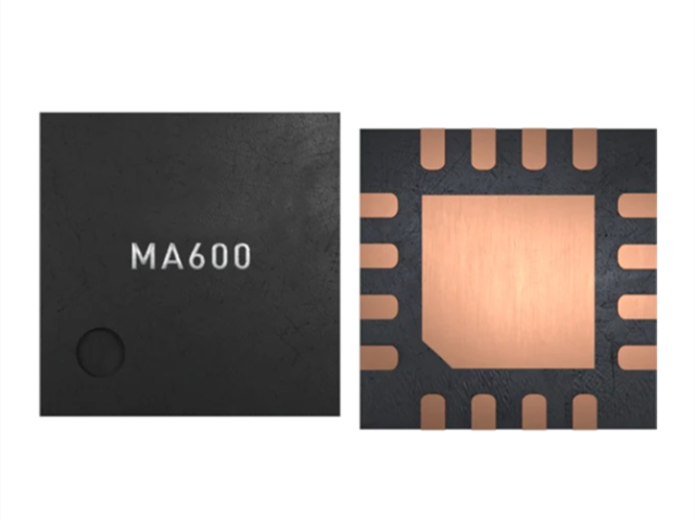 （MPS）MA600GQE傳感器介紹：INL<0.6° (<0.1°)、高精度磁性角度傳感器
