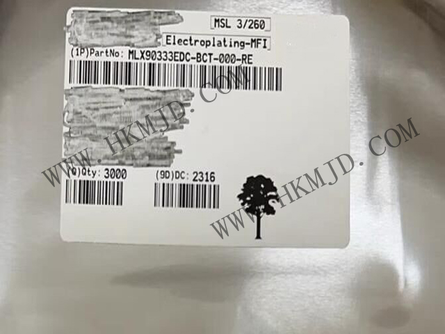 Melexis 傳感器芯片：供應(yīng)原裝 MLX90333EDC-BCT-000-RE Triaxis? 霍爾位置傳感器
