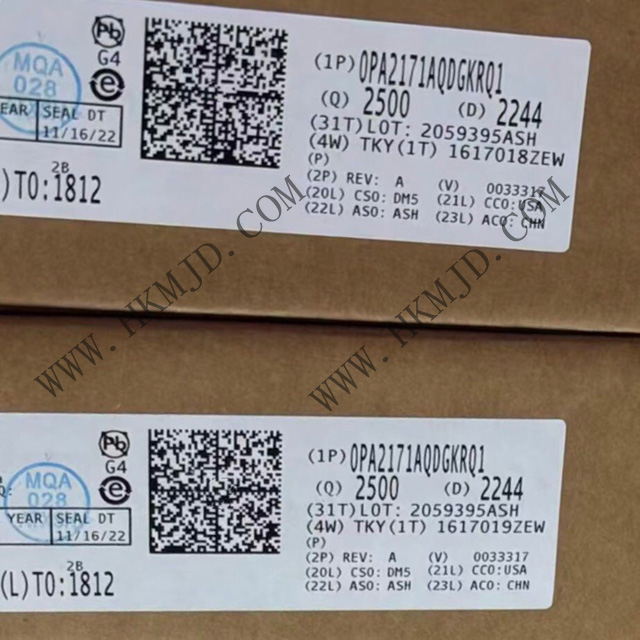汽車級放大器_OPA2171AQDGKRQ1_36V、3MHz、低功耗運算放大器